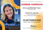Jasmin Harrison talk promo graphic